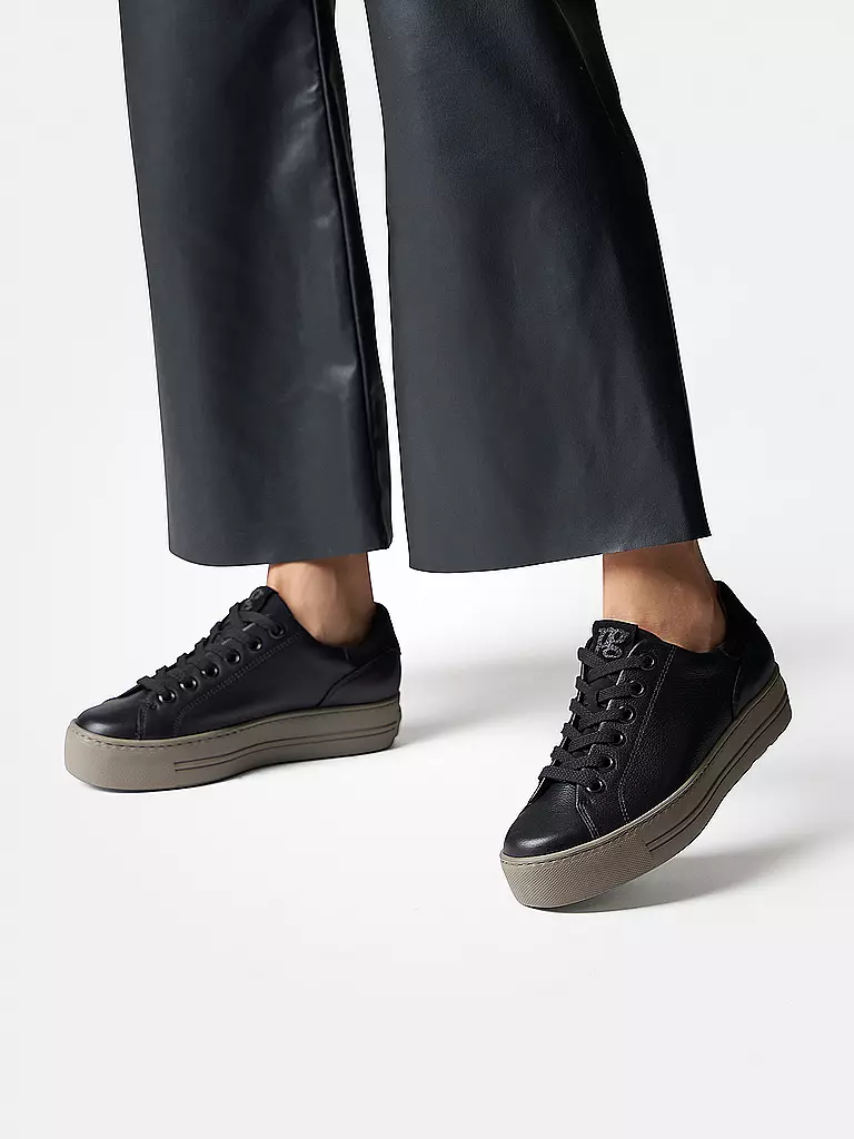 PAUL GREEN | Sneaker  | schwarz