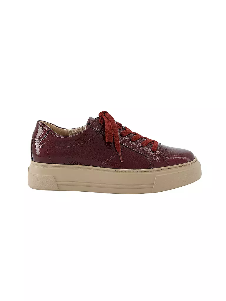 PAUL GREEN | Sneaker  | dunkelrot
