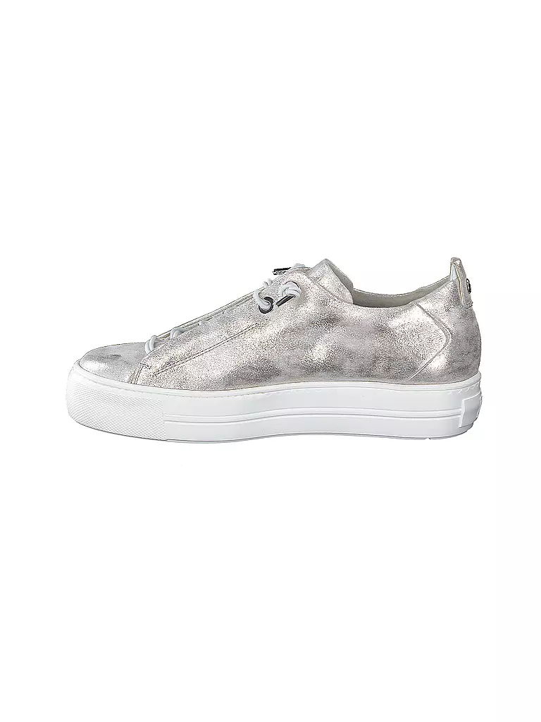 PAUL GREEN | Sneaker  | silber