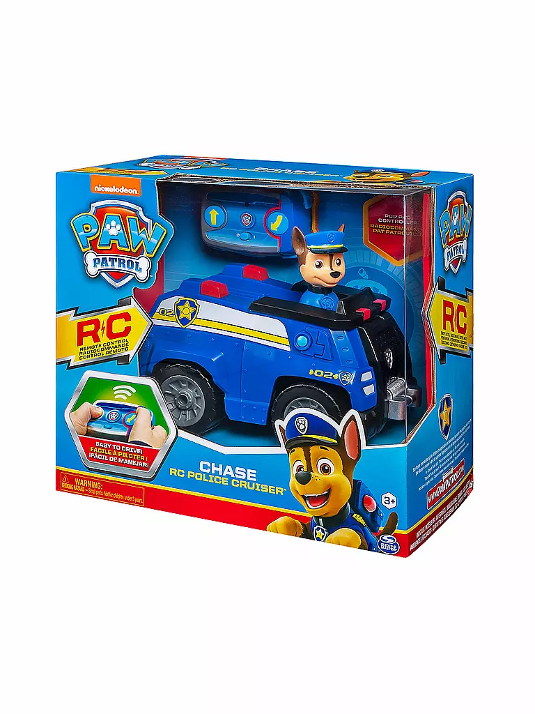 PAW PATROL | RC PAW Patrol Ferngesteuertes Polizeiauto mit Chase - Figur | keine Farbe