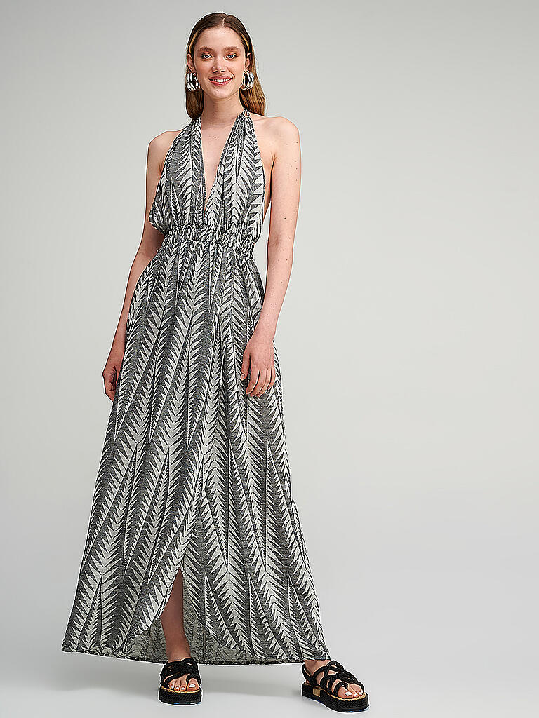 PEARL & CAVIAR | Maxikleid ZAKAR | schwarz