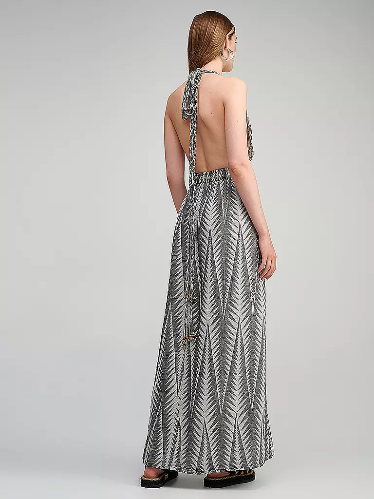 PEARL & CAVIAR | Maxikleid ZAKAR | schwarz