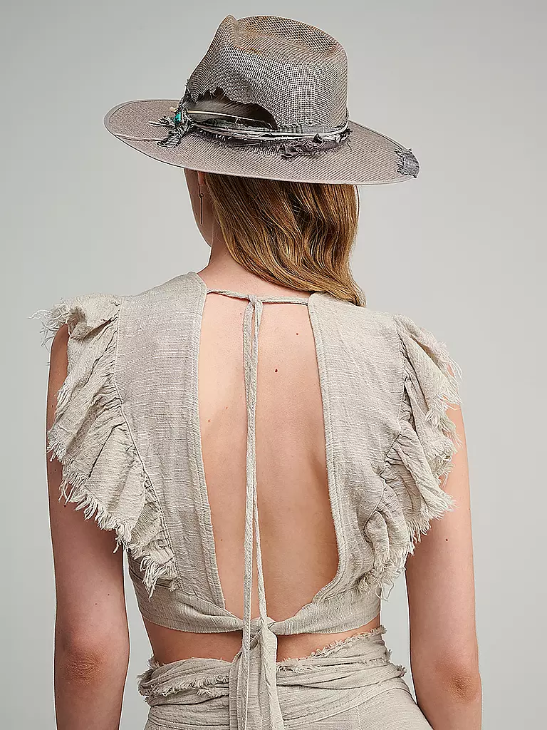 PEARL & CAVIAR | Top Cropped Fit | beige