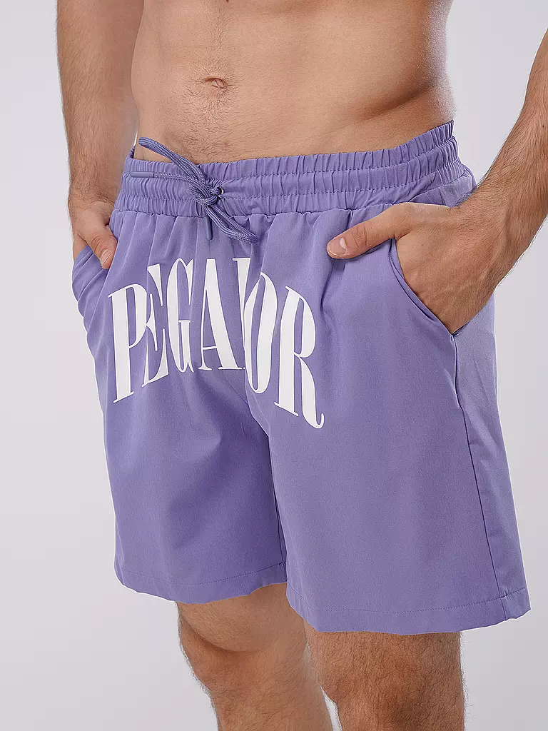 PEGADOR | Badeshorts  | lila