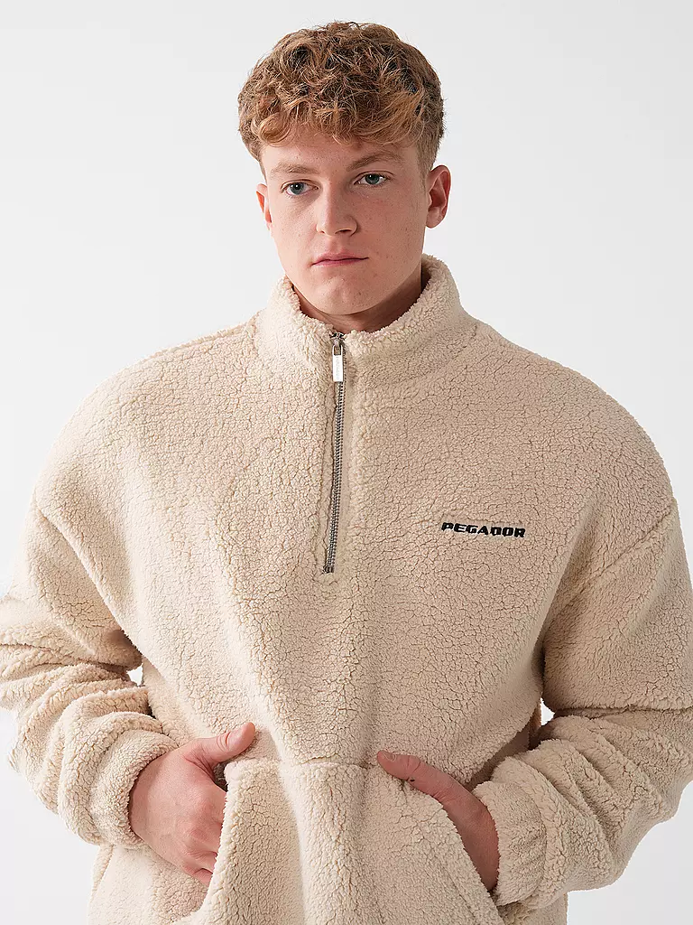 PEGADOR | Fleecesweater PUKA  | beige