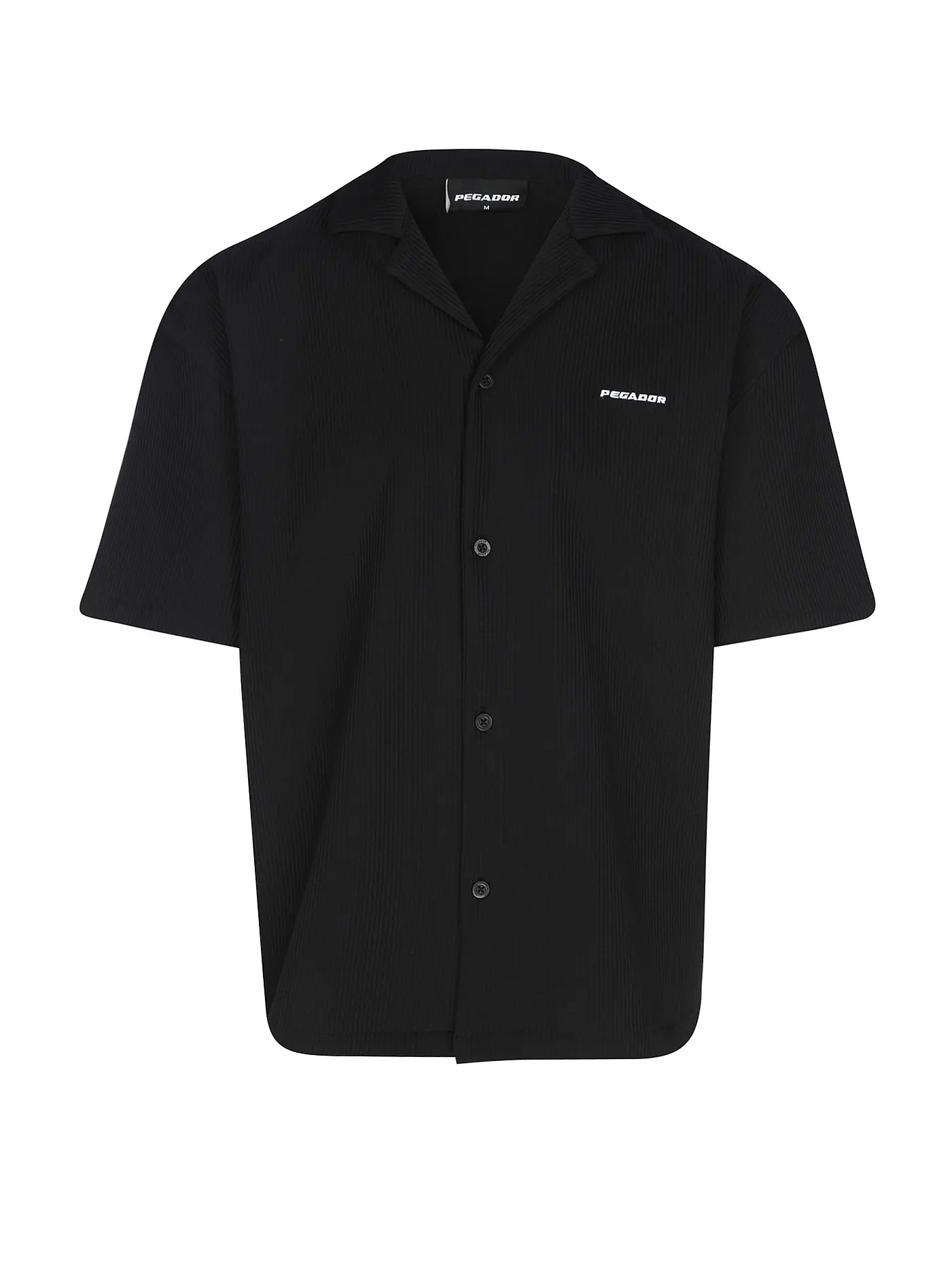 PEGADOR | Hemd Regular Fit TROY | schwarz