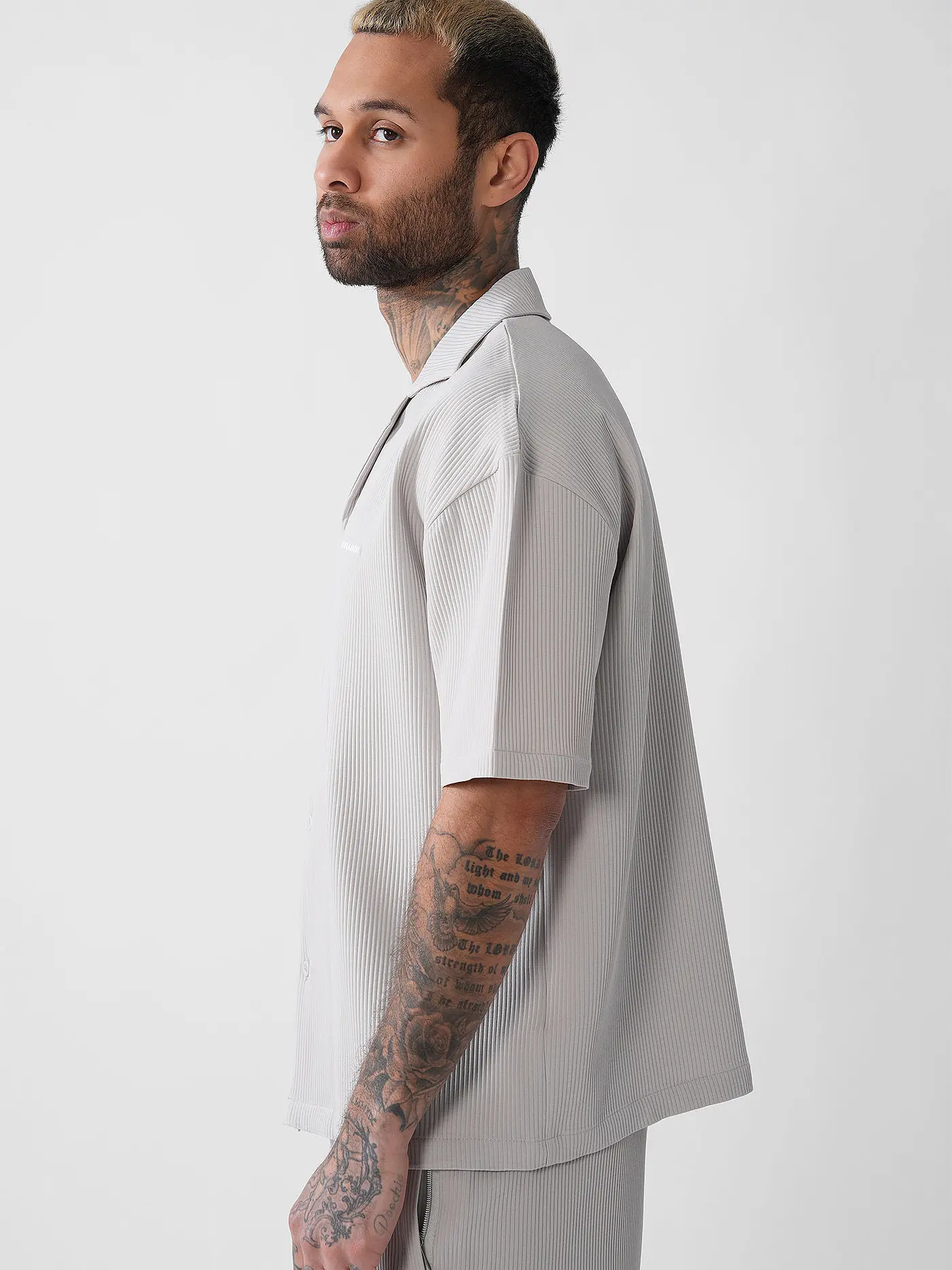 PEGADOR | Hemd Regular Fit TROY | grau