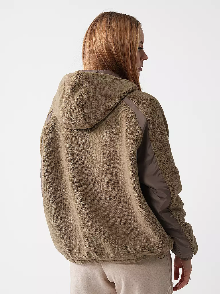 PEGADOR | Hybridjacke BONNY TEDDY | schwarz