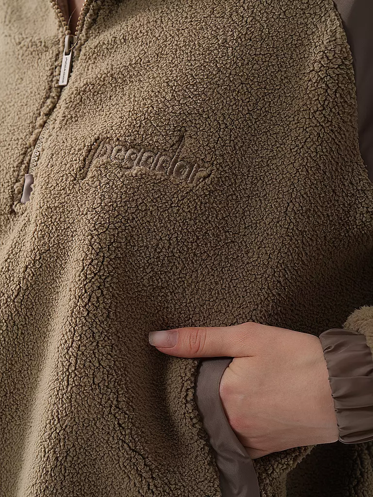 PEGADOR | Hybridjacke BONNY TEDDY | schwarz