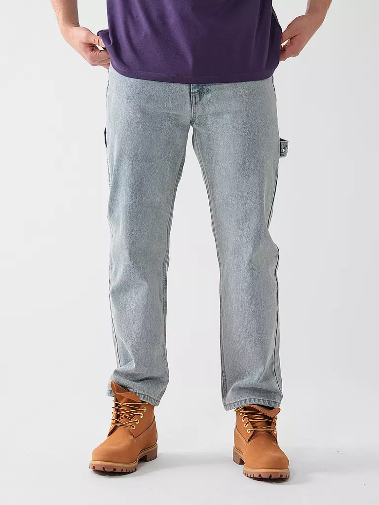 PEGADOR | Jeans Baggy Fit DAULE | grau