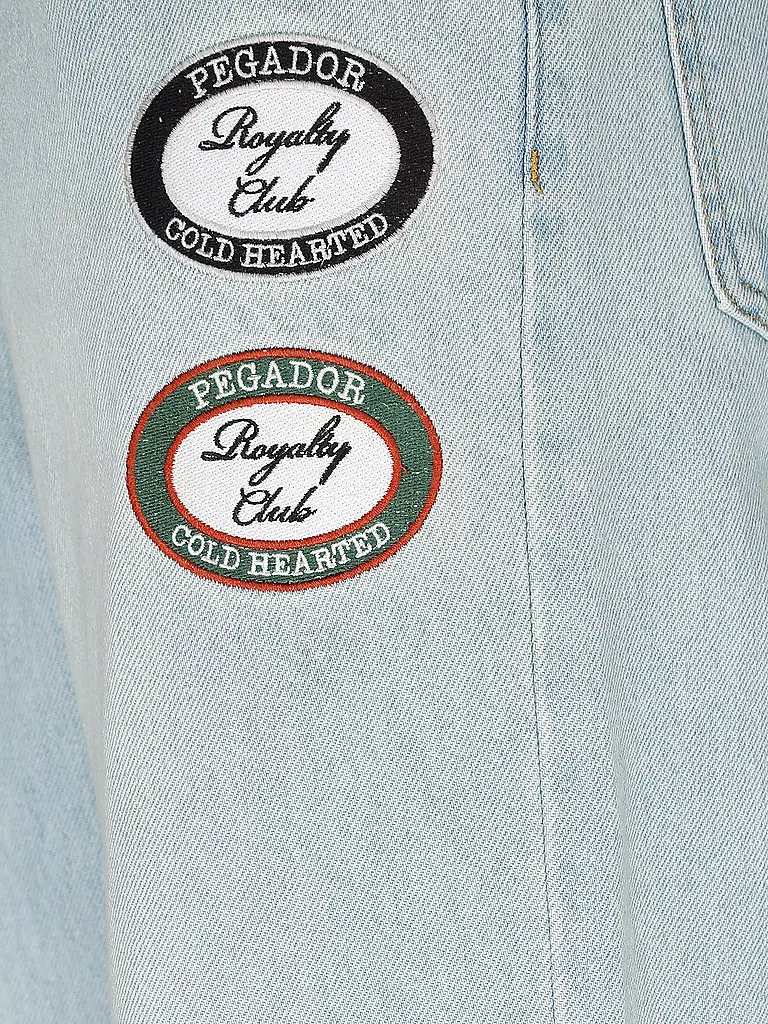 PEGADOR | Jeans Baggy Fit | hellblau
