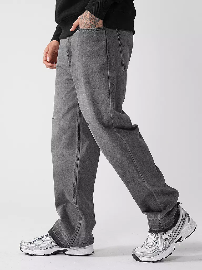PEGADOR | Jeans Loose Fit BARROW | grau