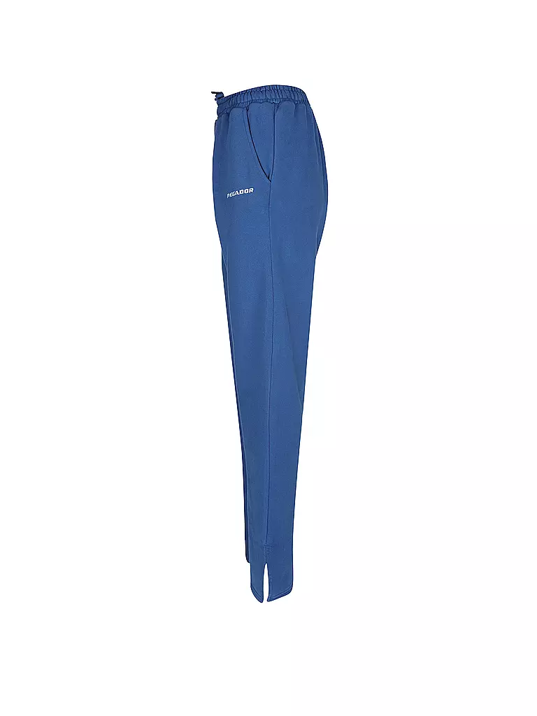 PEGADOR | Jogginghose Straight Fit ELVIE | blau