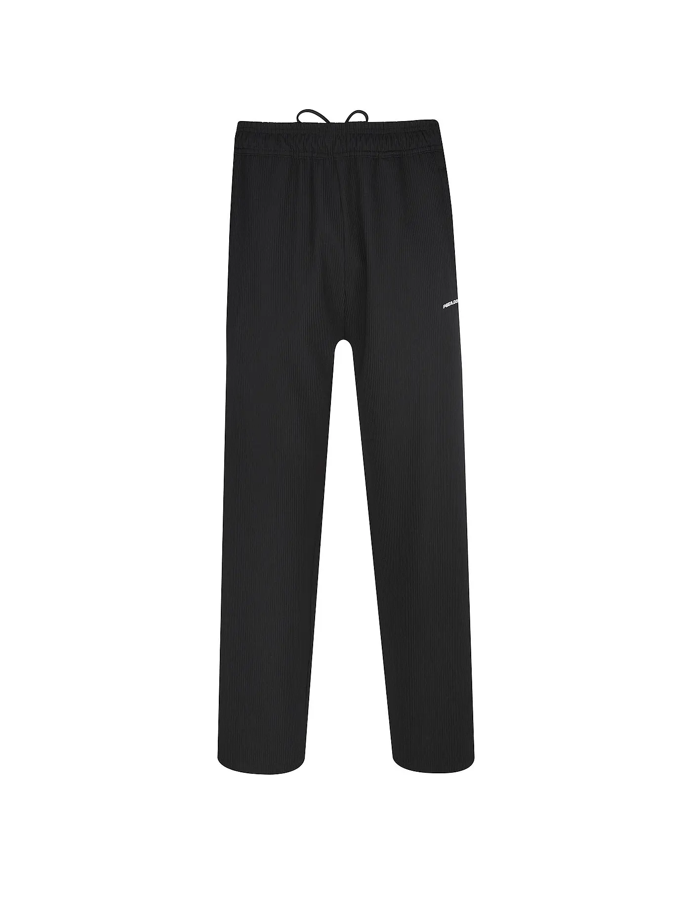 PEGADOR | Jogginghose TROY PLISSEE | schwarz
