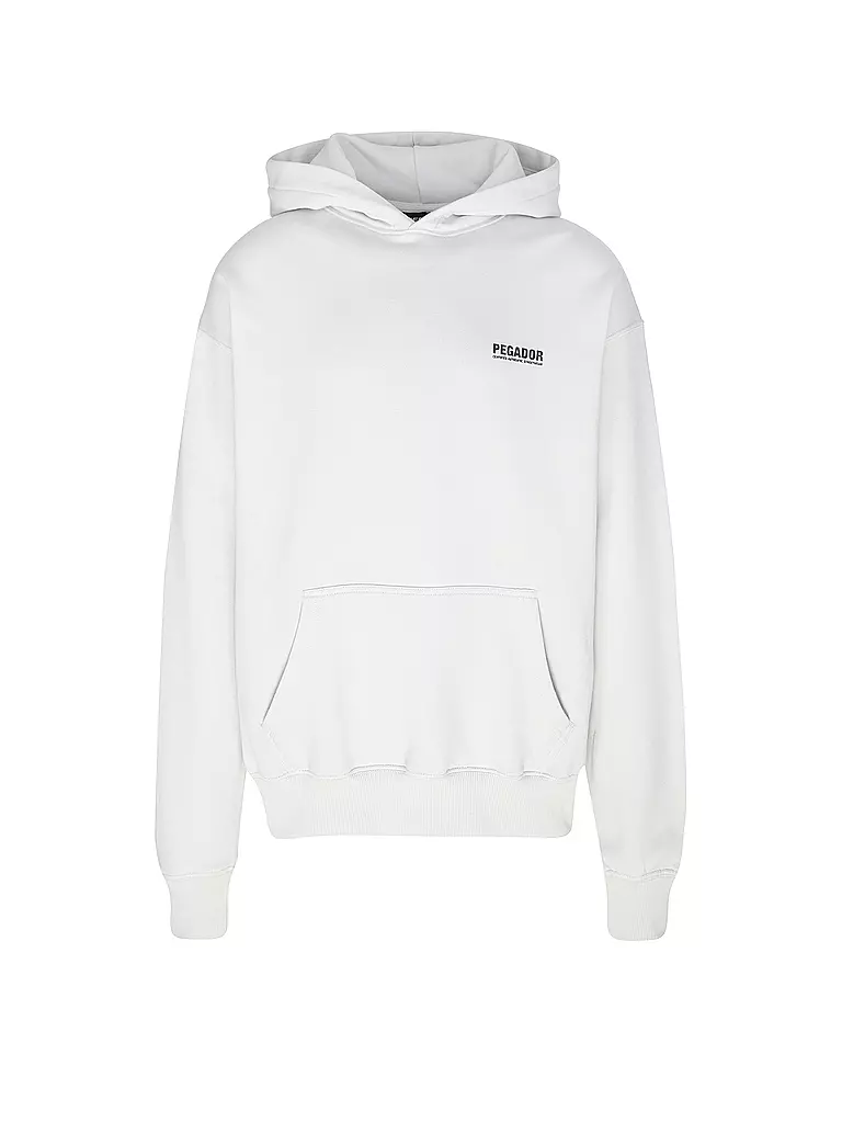 PEGADOR | Kapuzensweater - Hoodie CLINTON  | hellgrau