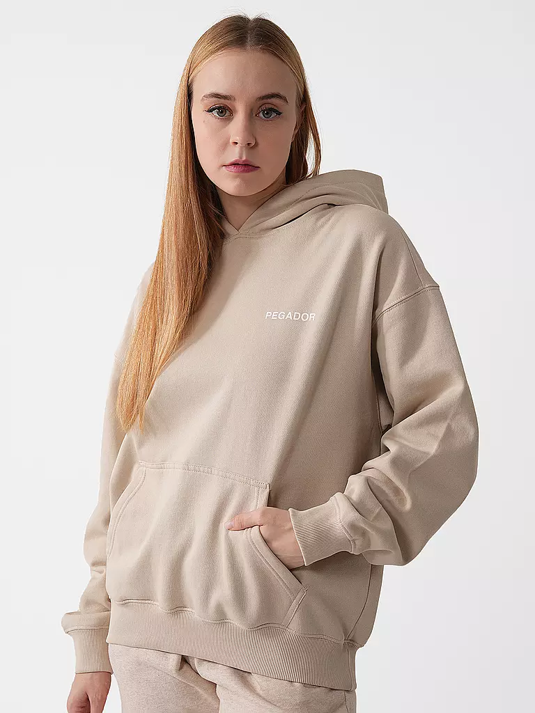 PEGADOR | Kapuzensweater - Hoodie MAIRI | beige