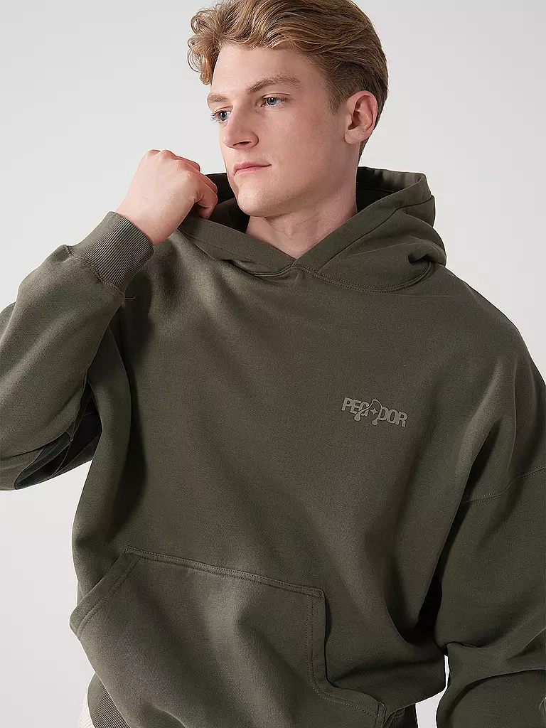 PEGADOR | Kapuzensweater - Hoodie MINER | hellgrau