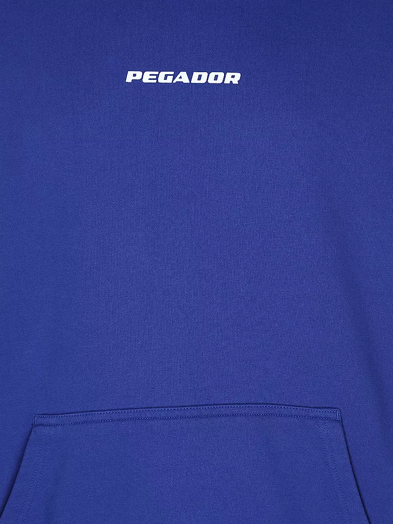 PEGADOR | Kapuzensweater - Hoodie Oversized Fit | blau