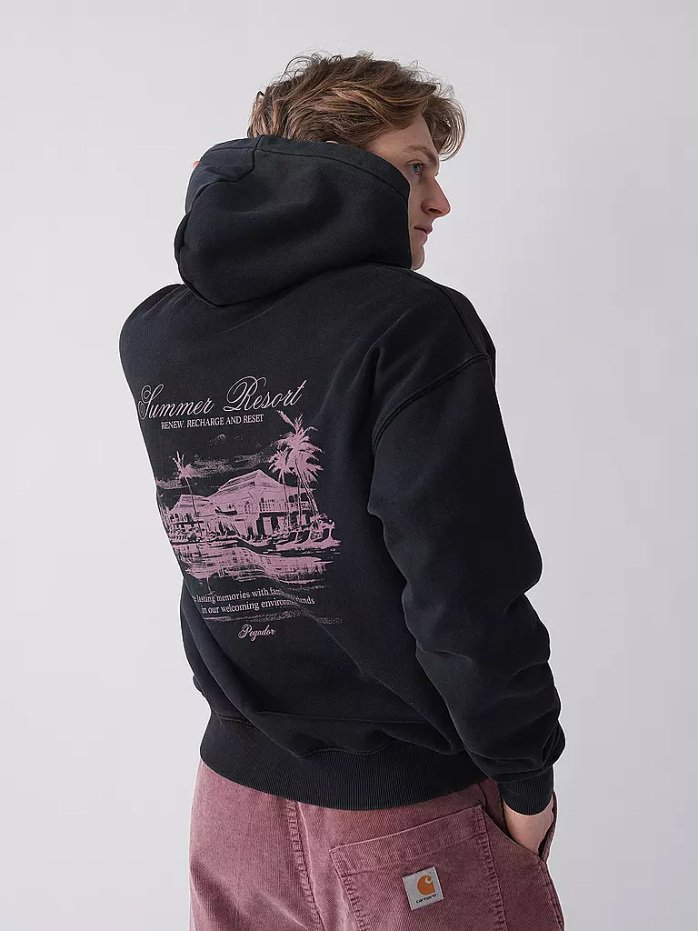 PEGADOR | Kapuzensweater - Hoodie POLION | schwarz