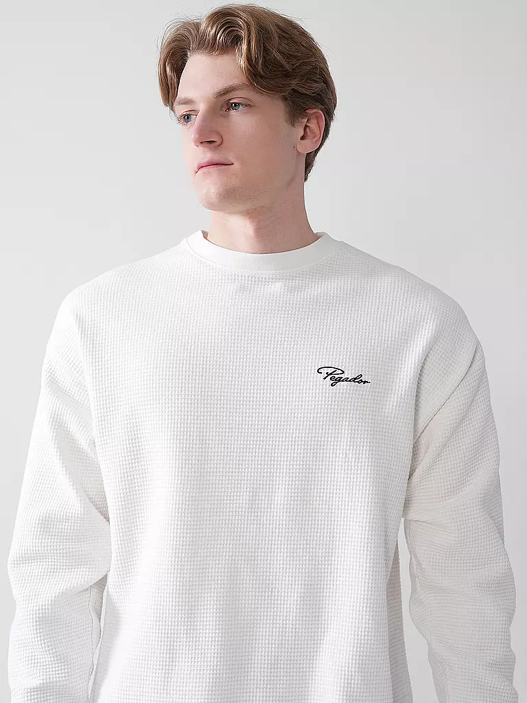 PEGADOR | Langarmshirt SIGNAR | creme