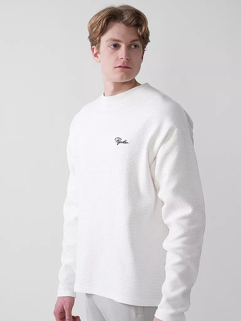 PEGADOR | Langarmshirt SIGNAR | creme