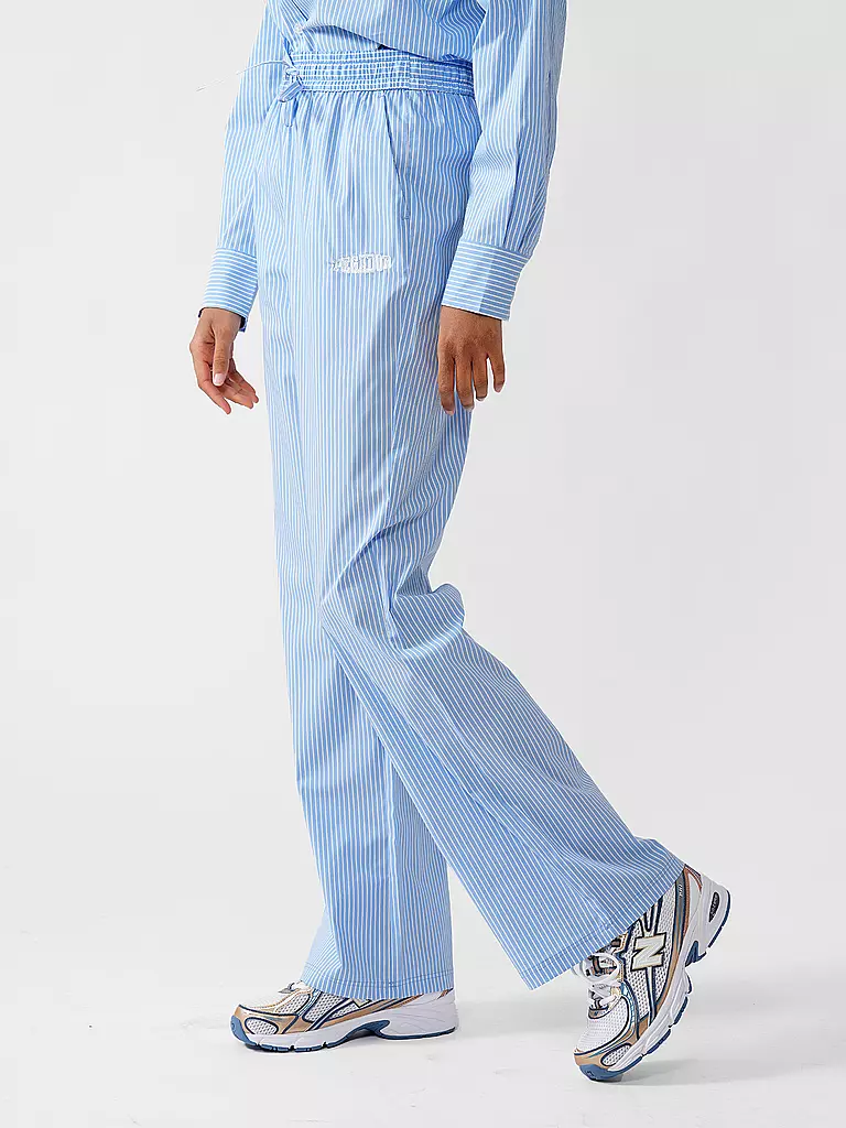 PEGADOR | Marlenehose EVA LOOSE  | hellblau