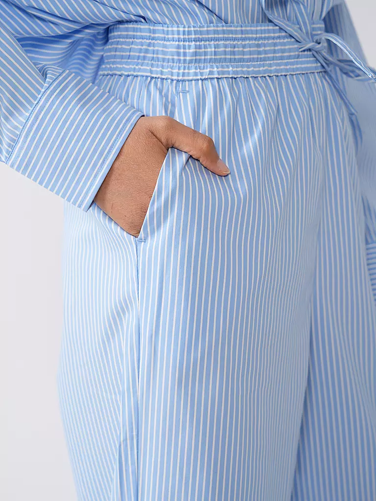 PEGADOR | Marlenehose EVA LOOSE  | hellblau