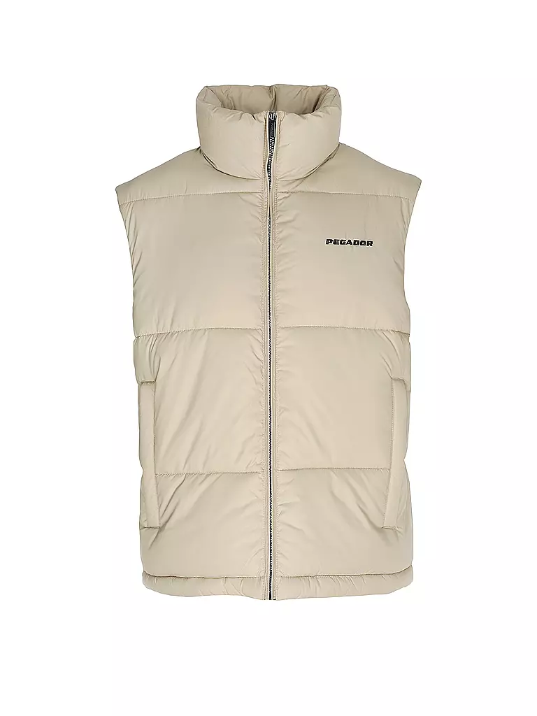 PEGADOR | Steppgilet LANDIN  | beige