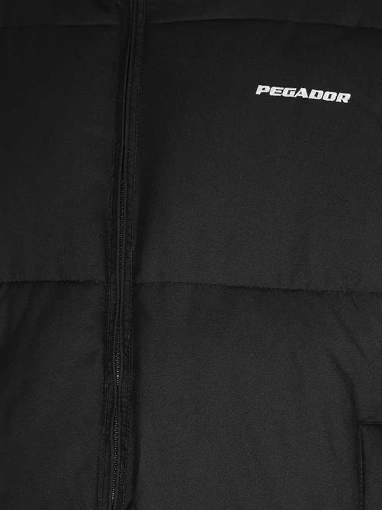 PEGADOR | Steppjacke SOLIN | schwarz