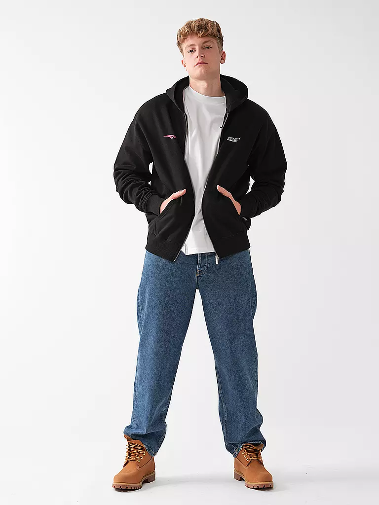 PEGADOR | Sweatjacke CLAYTON  | schwarz