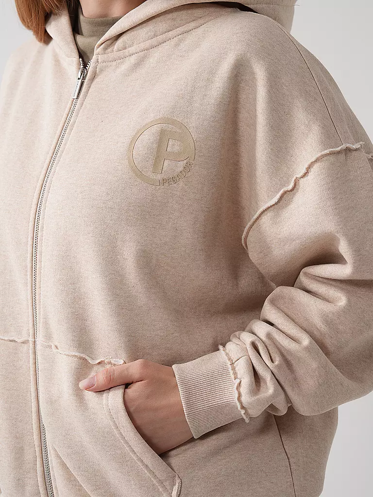 PEGADOR | Sweatjacke JOHANNA | beige