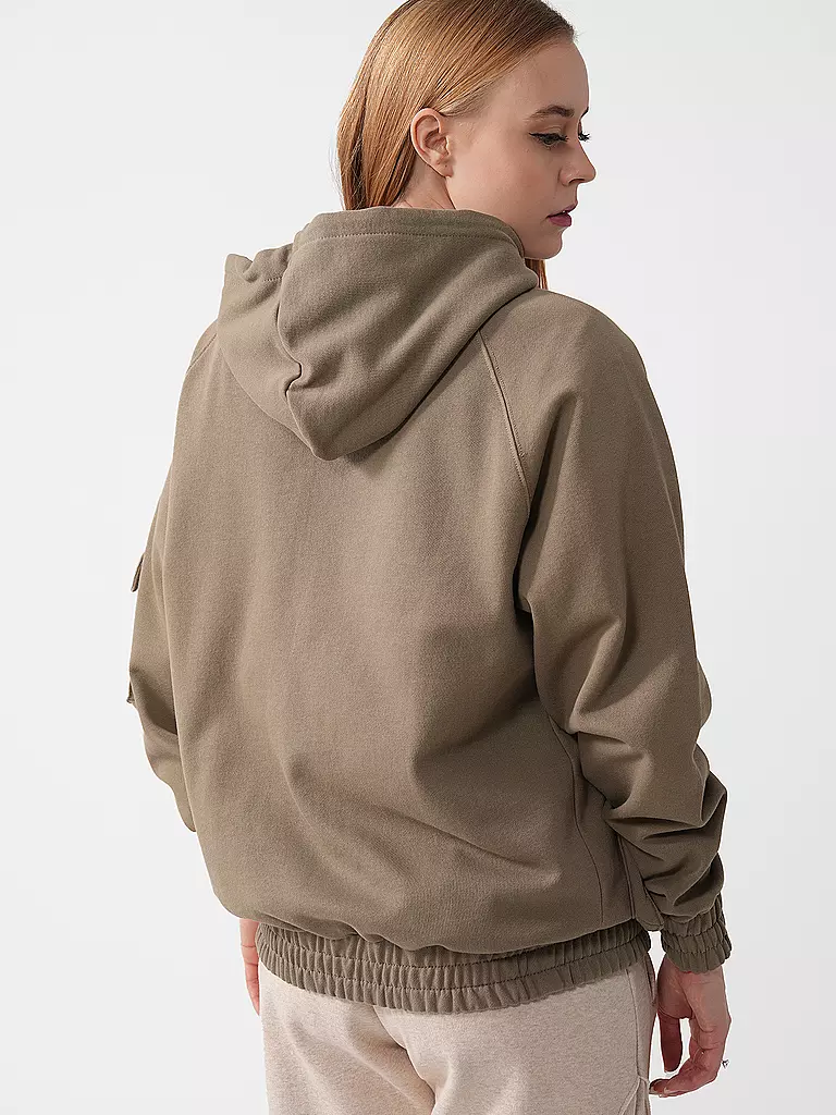 PEGADOR | Sweatjacke NONA | hellbraun