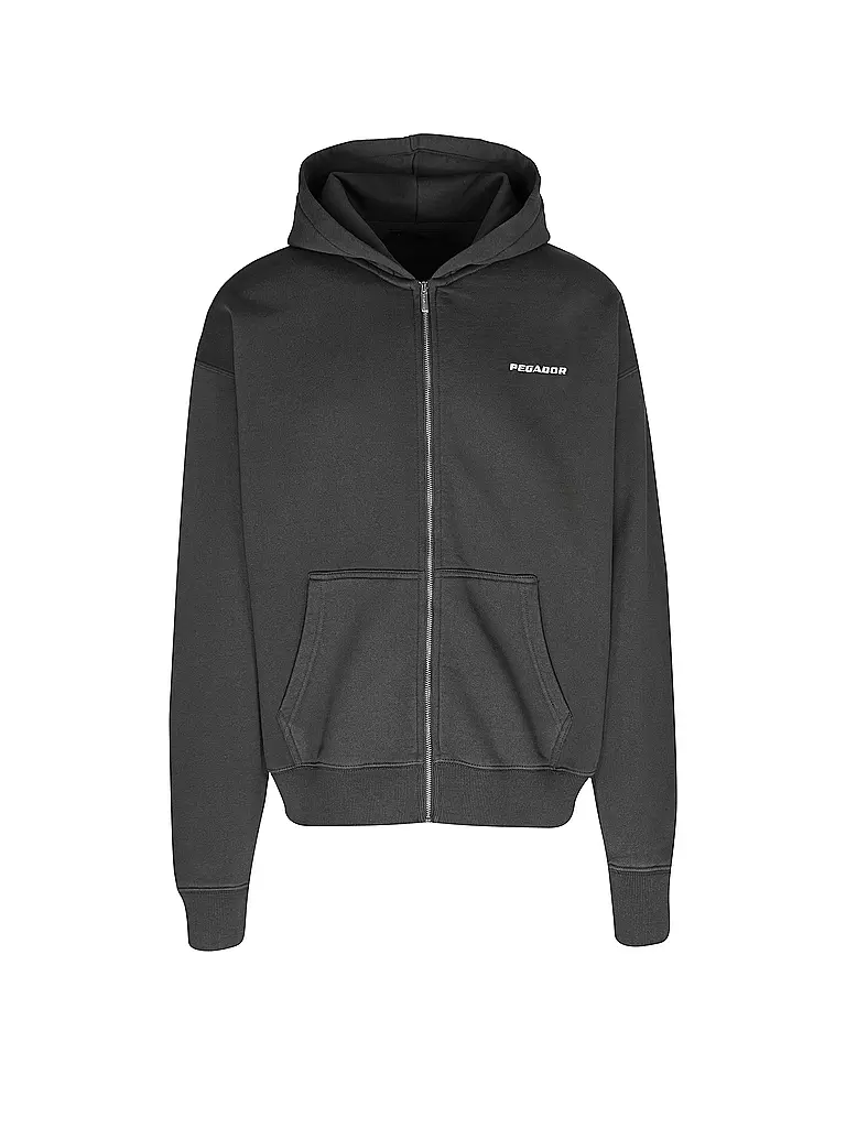 PEGADOR | Sweatjacke | schwarz