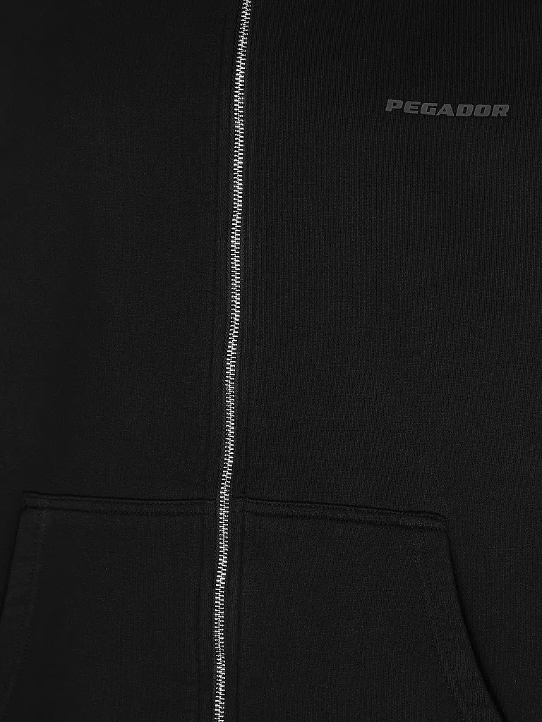 PEGADOR | Sweatjacke | schwarz