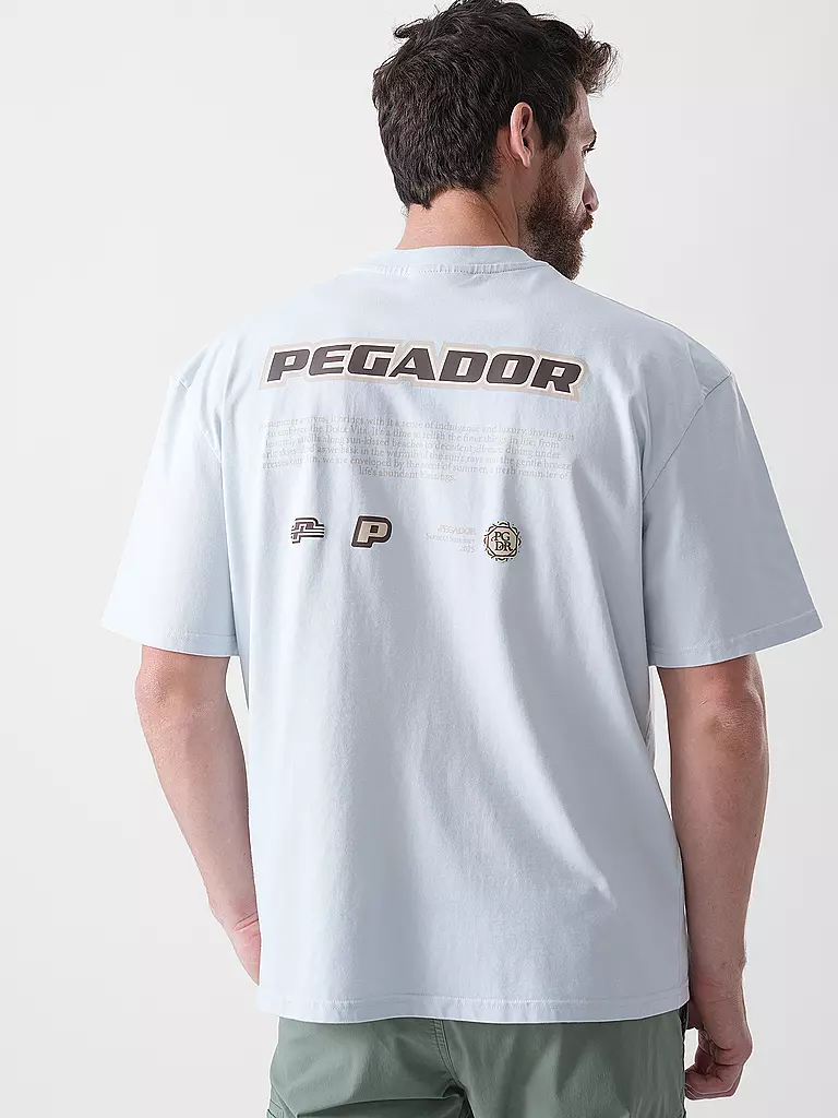 PEGADOR | T-Shirt  | hellblau