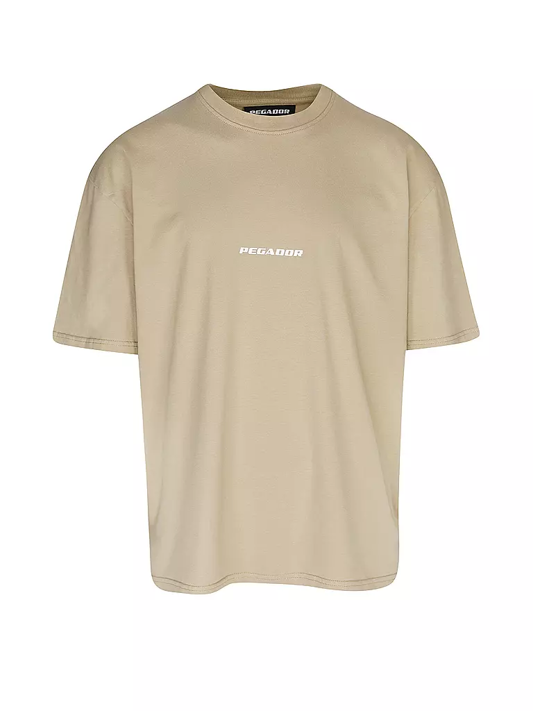 PEGADOR | T-Shirt Oversized Fit | camel