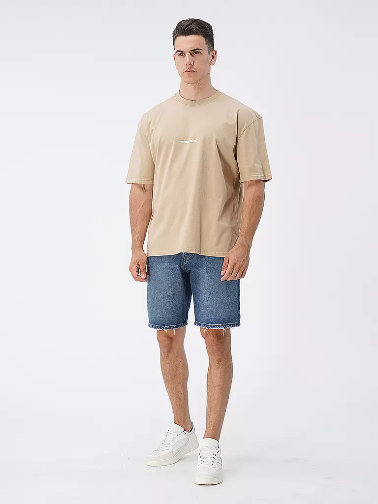 PEGADOR | T-Shirt Oversized Fit | beige