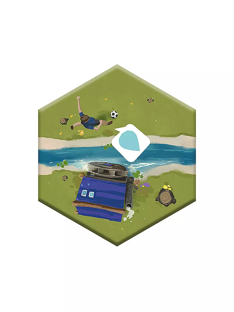 PEGASUS | Brettspiel -  Dorfromantik - Spiel des Jahres 2023 | keine Farbe
