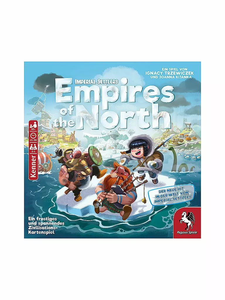 PEGASUS | Brettspiel - Empires of the North | bunt