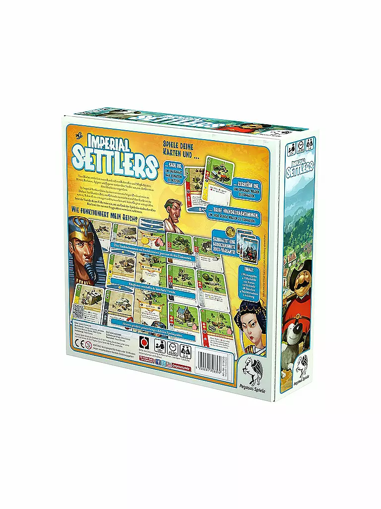 PEGASUS | Brettspiel - Imperial Settlers | keine Farbe