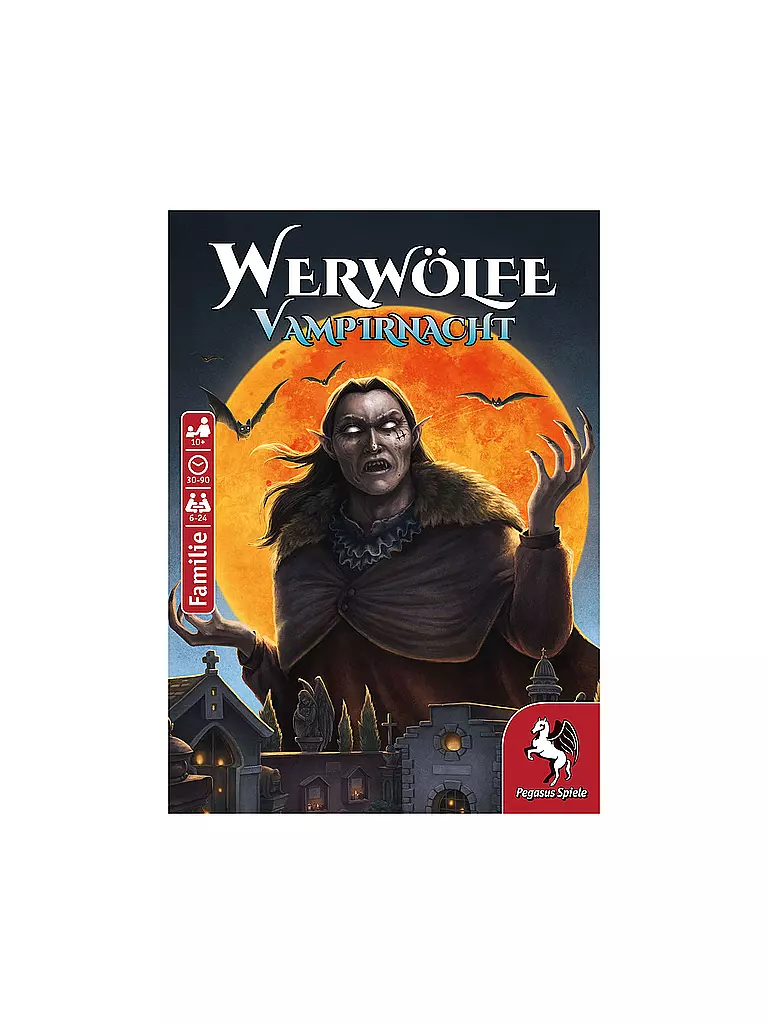Die Werwölfe Von Düsterwald Spielleiter Text PEGASUS Brettspiel - Werwölfe - Vampirnacht keine Farbe