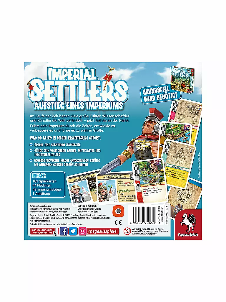 PEGASUS | Imperial Settlers: Aufstieg eines Imperiums Erweiterung | keine Farbe