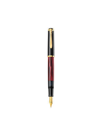 PELIKAN | Füllhalter M200 Rot Mamoriert Fein mit Etui 