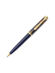 Pelikan Souverän 800 Drehkugelschreiber – Schwarz, 24 Karat Vergoldet, Im Geschenketui