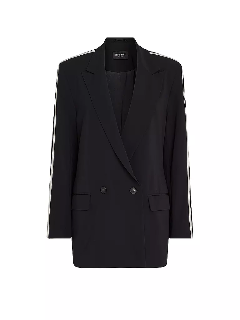 PENN&INK | Blazer LOGAN-S | schwarz