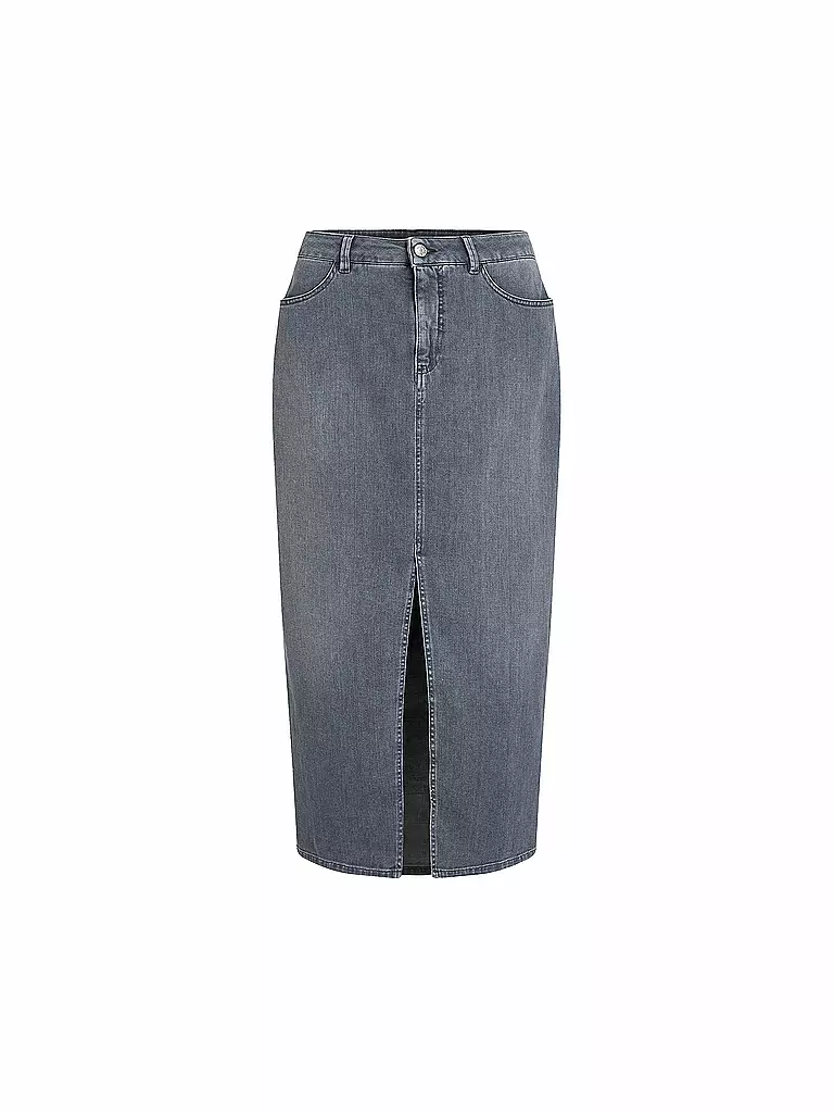 PENN&INK | Jeansrock | grau