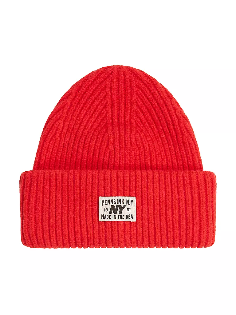 PENN&INK | Mütze - Haube  | rot