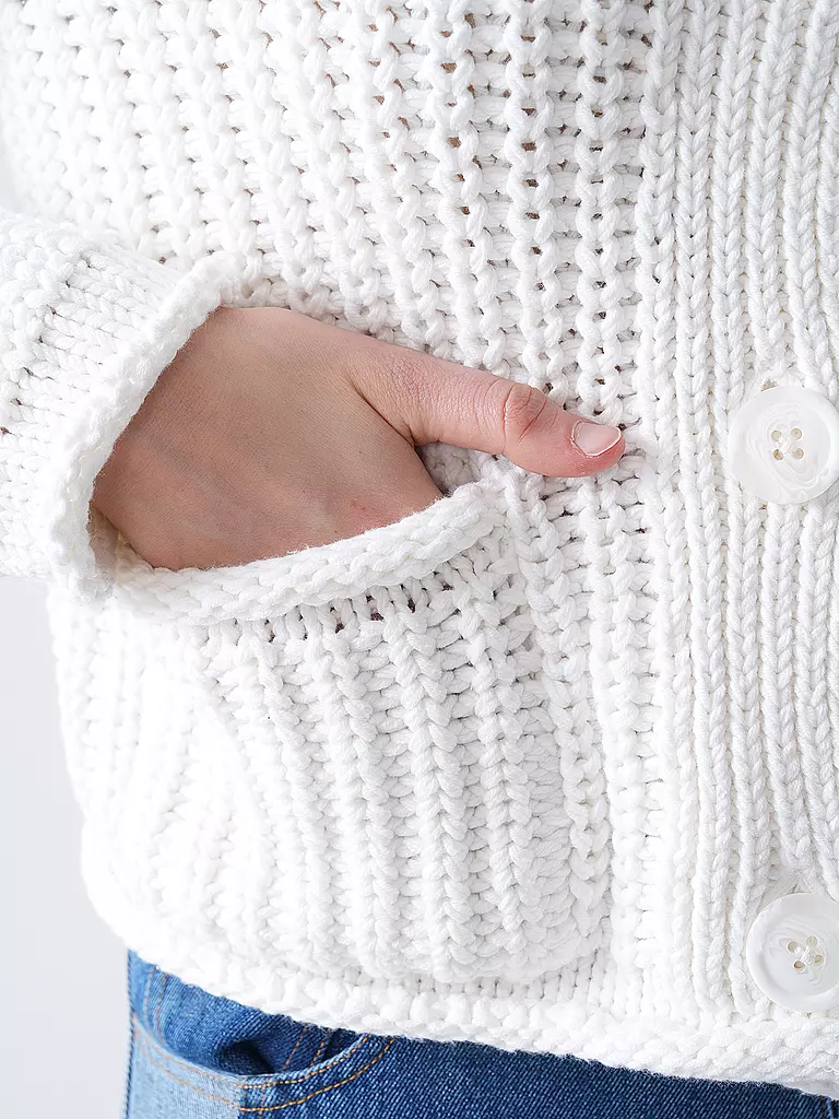 PENN&INK | Strickjacke  | weiss