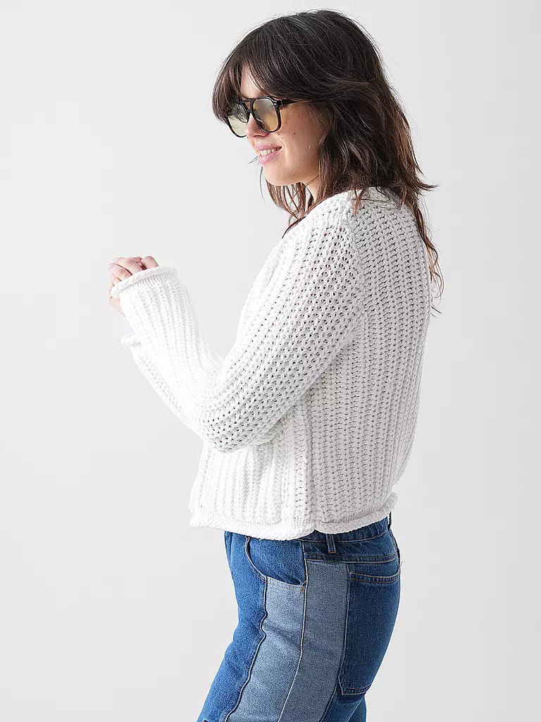 PENN&INK | Strickjacke  | weiss
