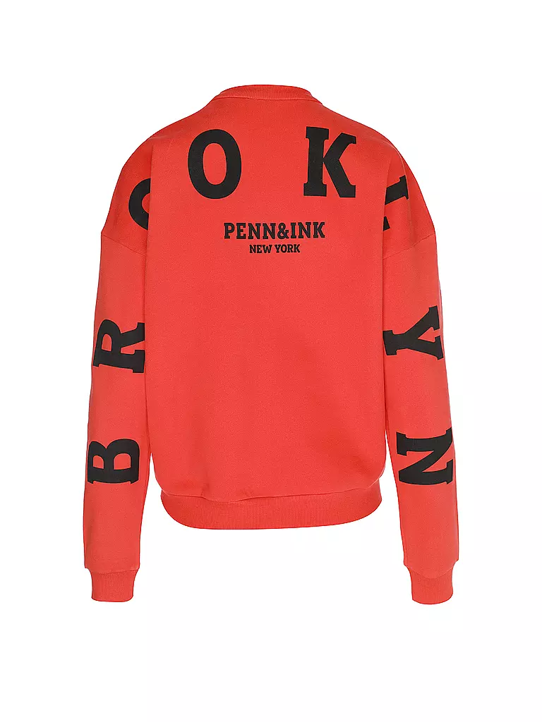 PENN&INK | Sweatjacke | rot